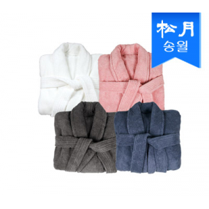 송월 컬러컬렉션 호텔 샤워가운 s