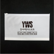 PVC 유백색 지퍼백M 240x145x15