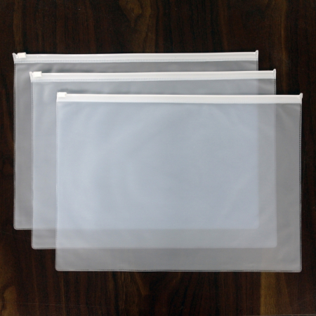 반투명 PVC  슬라이드 지퍼백 340x245 #2