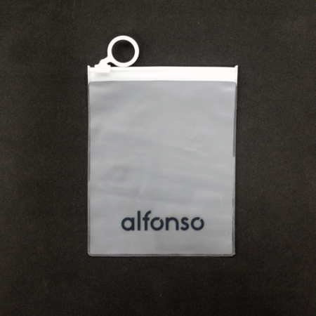 PVC 반투명 지퍼백 원형고리 120x150 #3