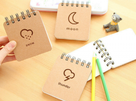 날씨 스프링 수첩 / 미니 노트 #2