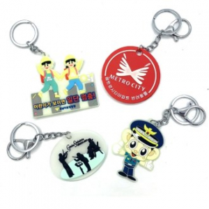 야광 캐릭터 열쇠고리 (2D) [주문제작]
