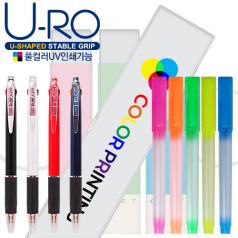 유로멀티2+1볼펜샤프&델타형광펜 세트