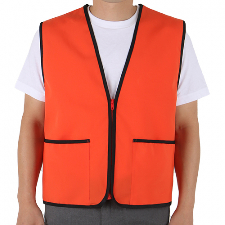 라이트 배색 라인 조끼 M-3XL, 남자 여자 조끼 #3