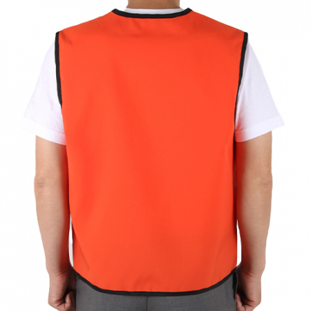 라이트 배색 라인 조끼 M-3XL, 남자 여자 조끼 #4