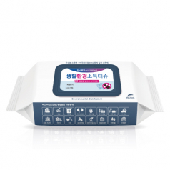 누리케어 환경 소독티슈 70매