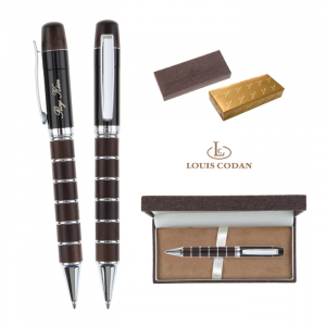 루이스코단 흑단 볼펜세트 / 전용 케이스