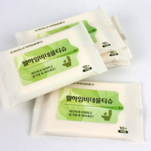 웰하임 비데 물티슈10매