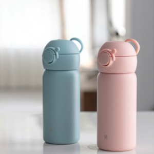 JVR 모노아이 원터치 스텐 물병 350ml