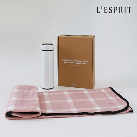 레스쁘리 고급 텀블러 세트 SS (무릎담요 + 텀블러 (제네시스)) #2