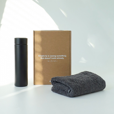 레스쁘리 고급 텀블러 세트 RR (프리미엄 타올 + 텀블러 (제네시스)) #2