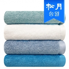 [송월타올] 향균 프리미엄 무지타올 40 170g 세면타올 s