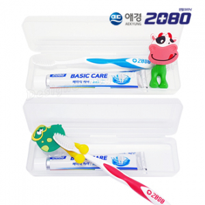 캐릭터 걸이 2080 칫솔 2080 치약 칫솔걸이