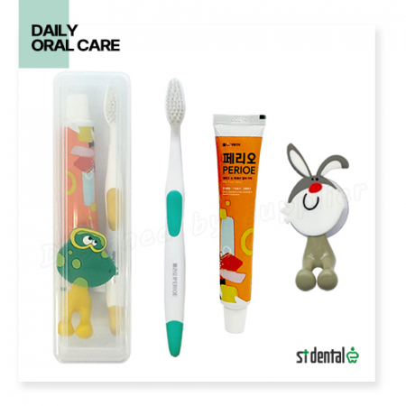LG칫솔 페리오 칫솔치약세트 캐릭터칫솔걸이 #3