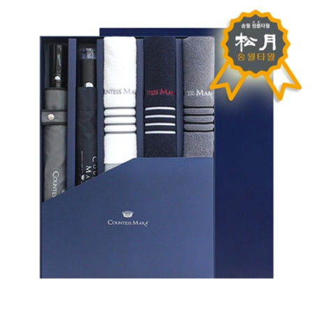 송월 우산타올 5매 세트 4 #2