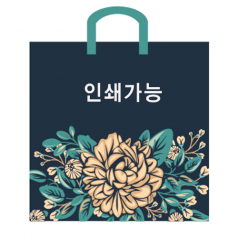 타포린 시장가방 장바구니 쇼핑 가방 40x36cm 휴가 바캉스 가방