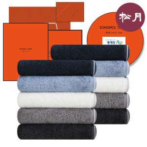 [송월타올] S.W 호텔 수건 쥬리 뱀부 190G 2매 단독기획 상품