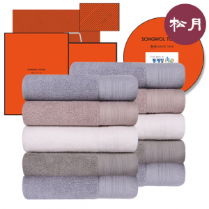 [송월타올] S.W 호텔 컬렉션 스카이라 타올 2매 세트