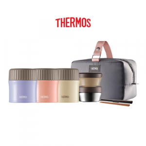 써모스 플+스 반반 보온 도시락 TKLG- 900