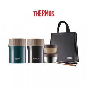 써모스 플+스 반반 보온 도시락 TKLG- 1150