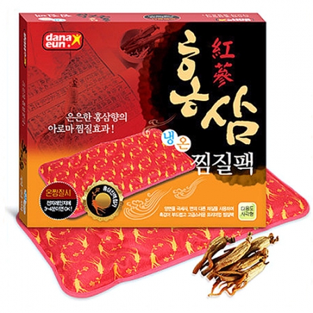 [국산]홍삼 냉온 찜질팩 다용도사각 #2