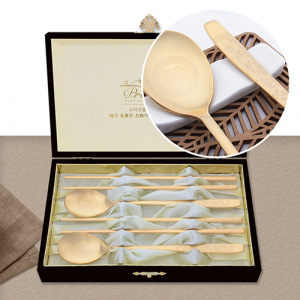 황금 십장생수저 2벌(1114_B)