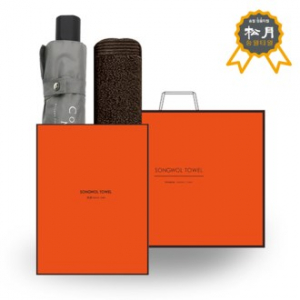송월 C.M 3단 폰지 우산 + 송월 S.W 옴므 타올 O.G 세트 11
