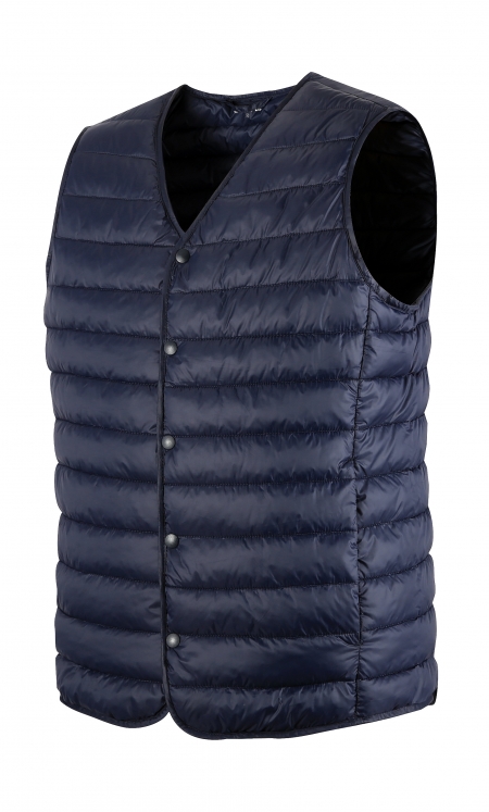 단체행사용 V넥 라이트 패딩조끼 #5