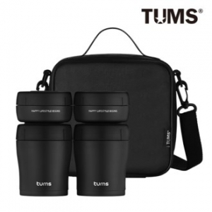 텀스 마카롱 보온도시락 4P 세트(도시락가방포함)