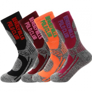 폴로클럽 기능성 장목 등산 양말 (여)