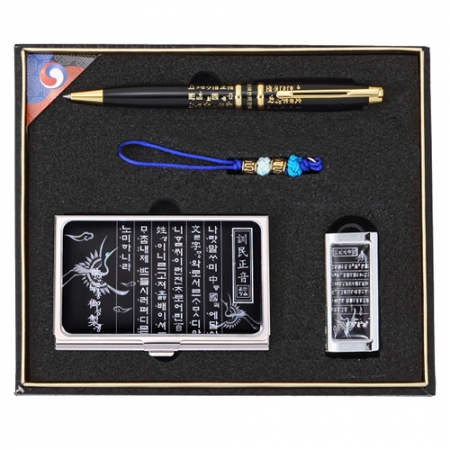 훈민정음8호.훈민정음볼펜+훈민정음흉배자개명함+훈민정음자개USB3종 #2