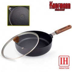 카우프만 메이플 IH 단조 24cm 전골팬+유리뚜껑