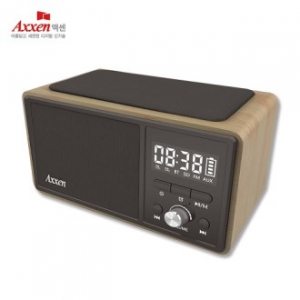 액센 7in1 블루투스 시계 스피커 무선충전기 BS50