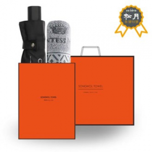 송월 C.M 3단 폰지 우산 + 송월 C.M 맥스 타올 O.G세트73