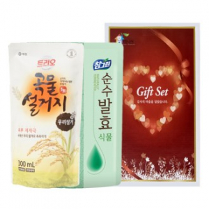 인센스 (2- 31호) 트 빨래세제리오 곡물 설거지 주방세제 (리필) 300ml, 순수 발효 식물 (리필) 300ml