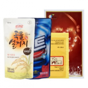 인센스 (2- 37호) 트 빨래세제리오 곡물 설거지 주방세제 (리필) 300ml, 비트 빨래세제 (리필) 300ml, 독일 행주