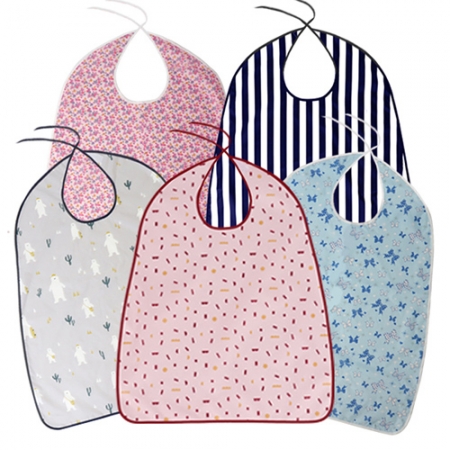 [국내제작]요양원 위생 성인 방수 턱받이(리본형) #4