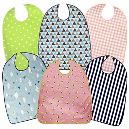 [국내제작]요양원 위생 성인 방수 턱받이(리본형) #3