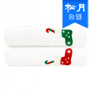 [송월타올] 스노우 크리스마스 타올 1매 s