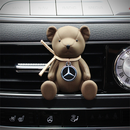 가죽곰 엠블럼 차량용 석고 방향제 #2