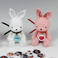 가죽토끼 차량용 석고 방향제