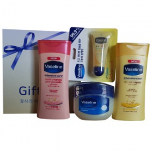 바세린 스킨젤리 핸드 앤 스트롱거 네일 로션 립 에센스어드세트