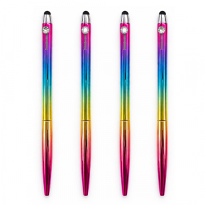 무지개 보석 UV 터치 볼펜 0.7mm