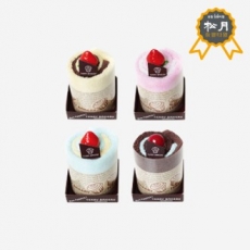 송월 베이커리 수건 무스 케익 (고리 주방타올 40g 1매+손타올 20g 1매)