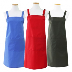 카페 바리스타 업소용 서빙 버클 X자형 방수 앞치마 (대) [국내 제작]