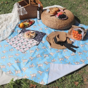 핸드메이드 방수 코팅 캠핑 피크닉 매트 돗자리 (소)  // 국내제작