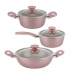 작은이미지: 영국R 로사 인덕션 IH 세라믹 냄비 3종 세트 #2