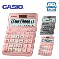 [카시오] 계산기 DF- 120FM 핑크