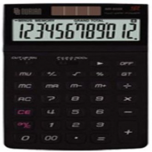 [누리안] 탁상용 칼라 일반 계산기 NR- 805K 블랙