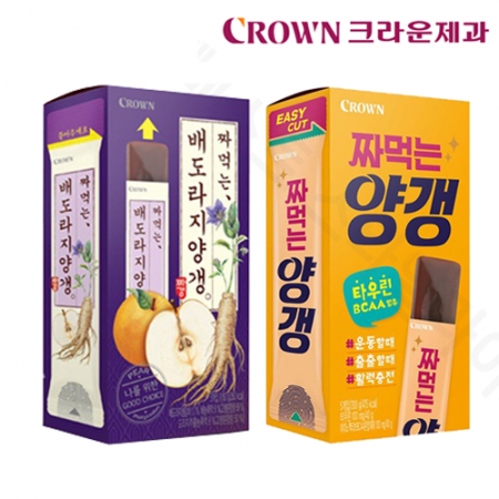 크라운 짜먹는 양갱 200g / 배도라지 양갱 150g #2